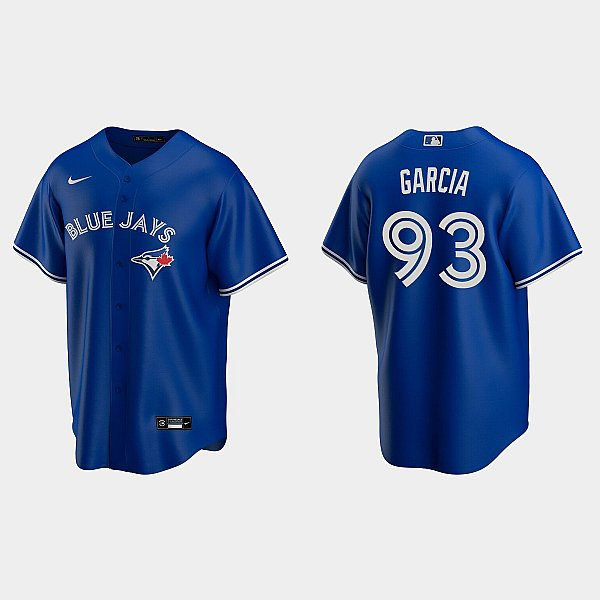 Mens Toronto Blue Jays #93 Yimi Garcia Nike Royal Alternate Coolbase Jersey